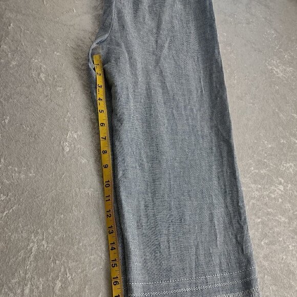 Norton McNaughton Petites Linen Cotton Blend Baby Blue 2pc Pants Suit Size PM - Picture 12 of 16
